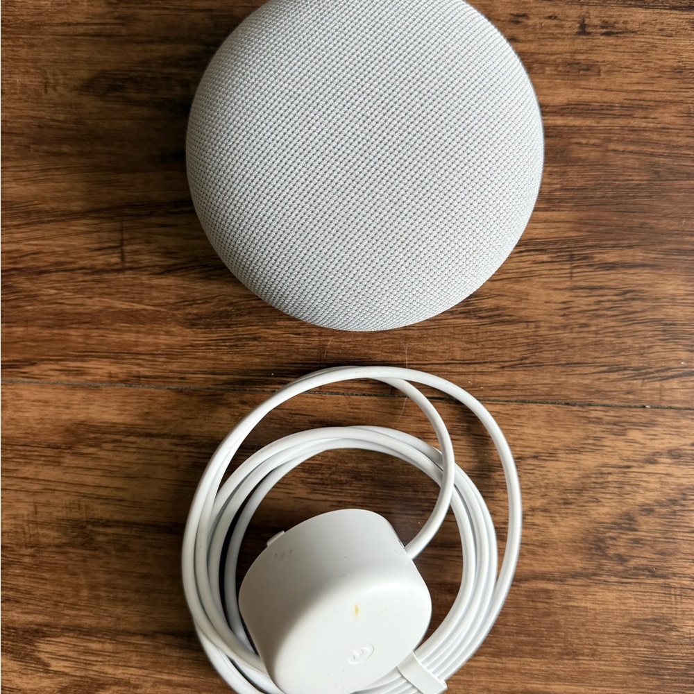 Google Smart Speaker in Light Gray
